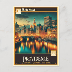 Providence, Rhode Island   Vintage Postcard
