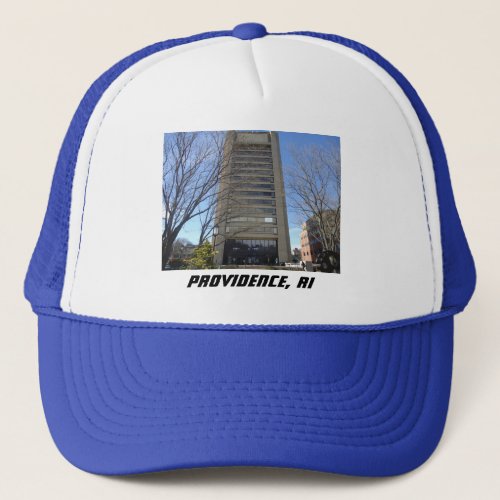 Providence RI _ Brutalist Architecture Trucker Hat