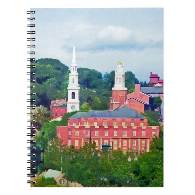 Providence RI Skyline II Notebook (Front)