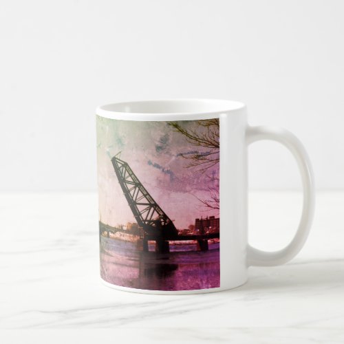 Providence RI Stuck_Up Bridge Coffee Mug