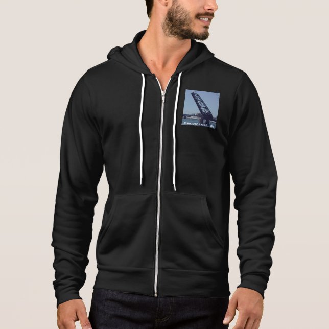 Providence, RI 'Stuck-Up Bridge'  Hoodie (Front)