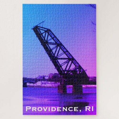 Providence RI Stuck_Up Bridge Jigsaw Puzzle