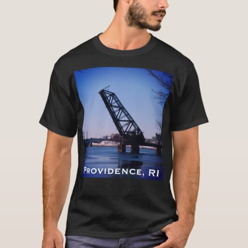 Providence RI Stuck_Up Bridge  T_Shirt