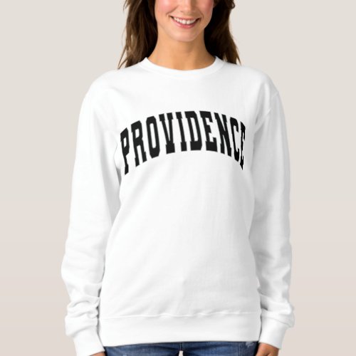 Providence RI Vintage Varsity College Style Sweats Sweatshirt