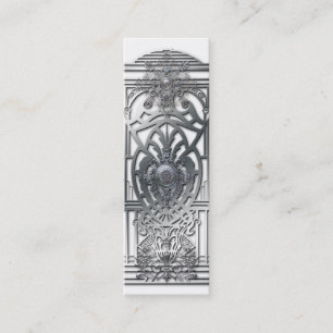 PROVIDENCE: SILVER MEDALLIONS MINI BUSINESS CARD