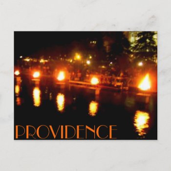 Providence Water Fire Postcard by RenderlyYours at Zazzle