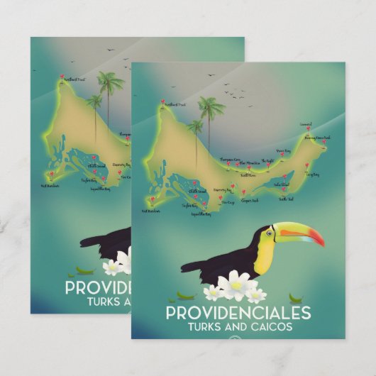 Providenciales turks and caicos (Front/Back)