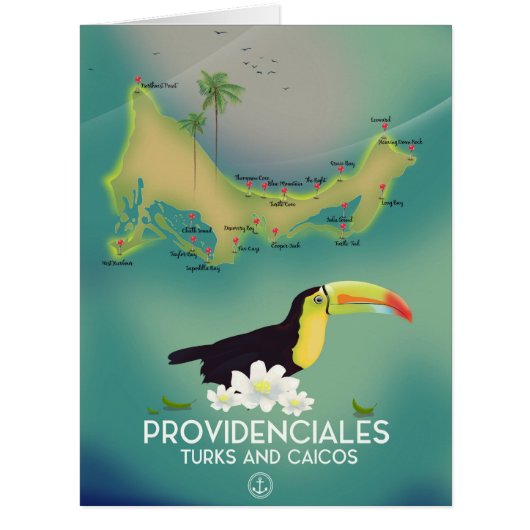 Providenciales turks and caicos cards (Front)