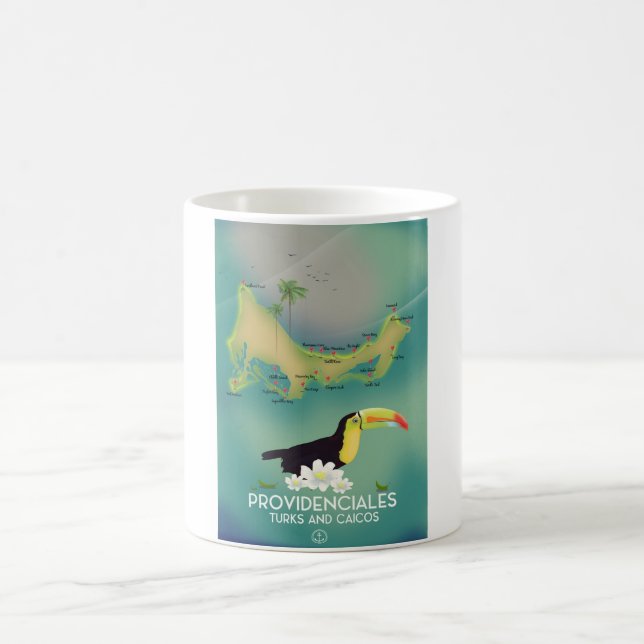 Providenciales turks and caicos color morph mug  (Center)