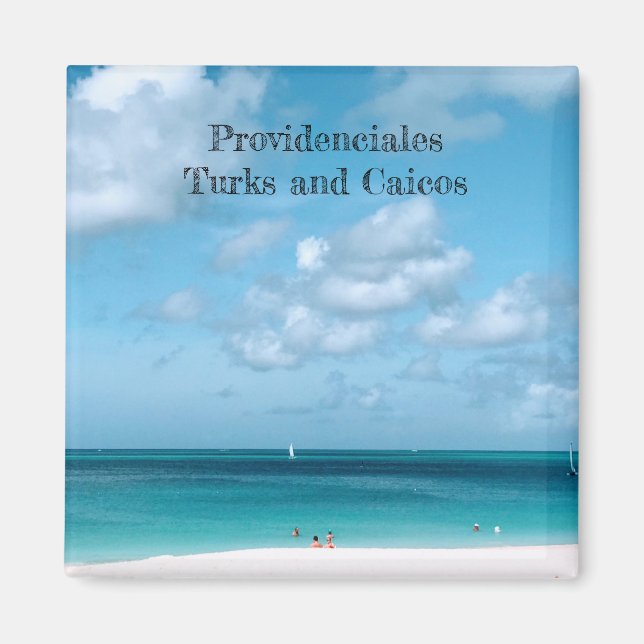 Providenciales, Turks and Caicos Island Magnet (Front)