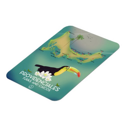 Providenciales turks and caicos magnet