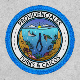 Providenciales Turks and Caicos Scuba Badge