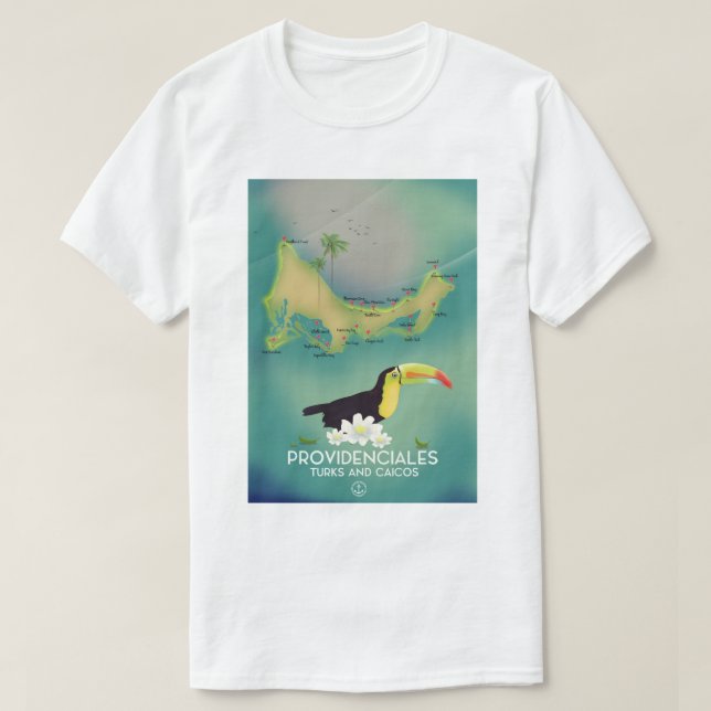 Providenciales turks and caicos T-Shirt (Design Front)