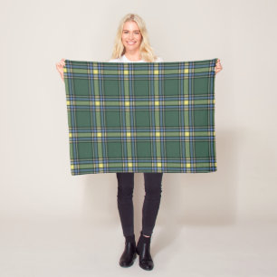 Province of Alberta Original Scottish Tartan Fleece Blanket
