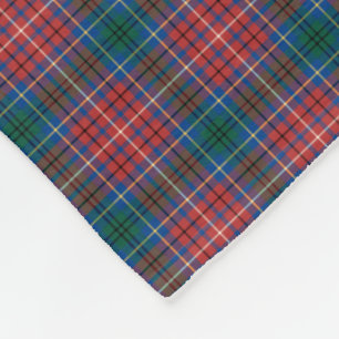 Province of British Columbia Canada Tartan Fleece Blanket