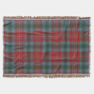 Province of British Columbia Original Tartan Throw Blanket