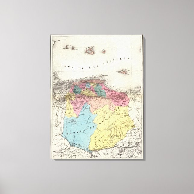Province of Caracas Canvas Print (Front)