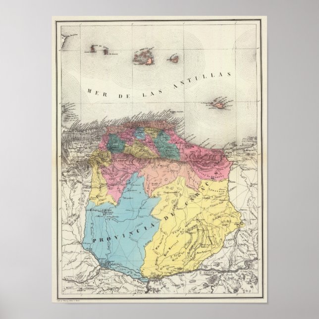 Province of Caracas Poster (Front)