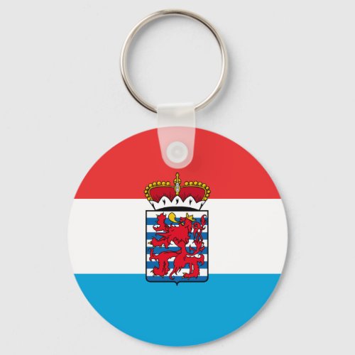 Province Of Luxembourg Belgium flag Keychain