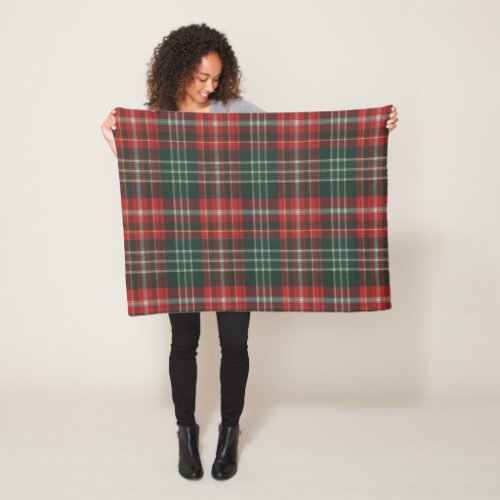 Province of New Brunswick Original Tartan Fleece Blanket
