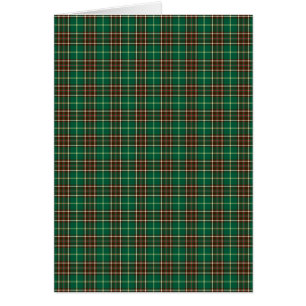 Province of Newfoundland Canada Tartan Cards