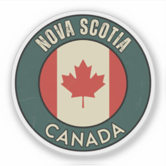 Province of Nova Scotia Canada Sticker
