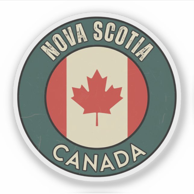 Province of Nova Scotia Canada Sticker (Front)