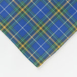 Province of Nova Scotia Canada Tartan Fleece Blanket