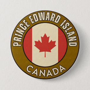 Province of Prince Edward Island Canada Button