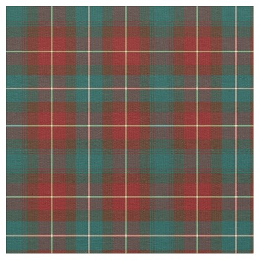 Province of Prince Edward Island Canada Tartan Fabric
