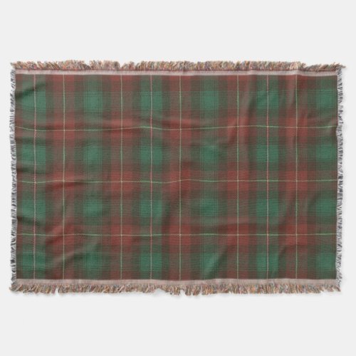 Province of Prince Edward Island Original Tartan Throw Blanket
