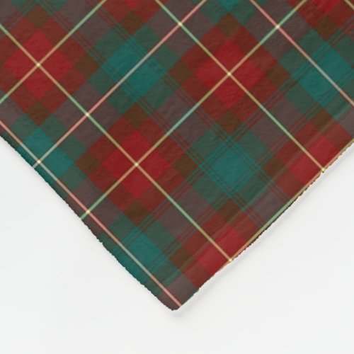 Province of Prince Edward Island Tartan Fleece Blanket