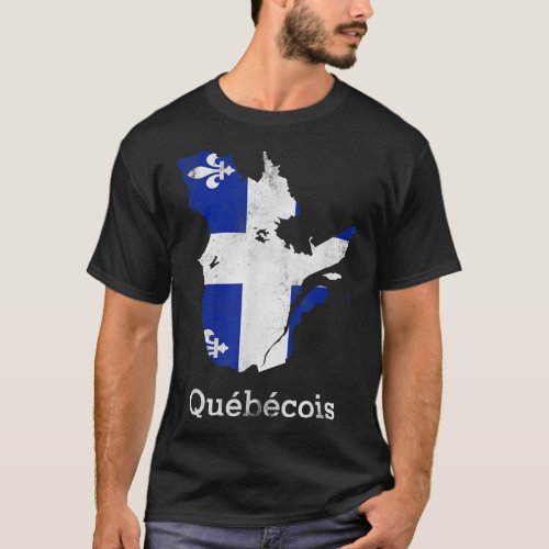 Province of Quebec  Montreal French Quebecois T_Shirt