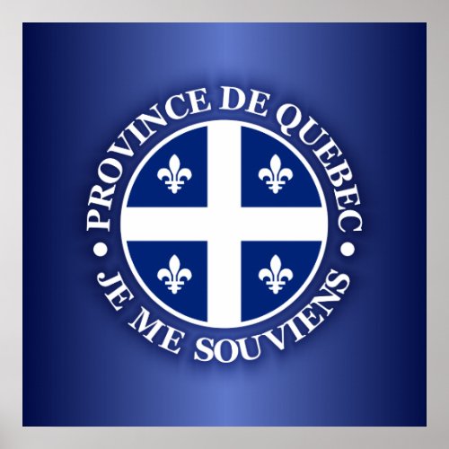 Province of Quebec Poster