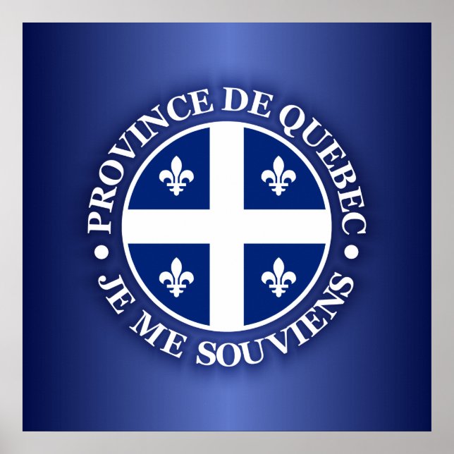 Province of Quebec Poster (Front)