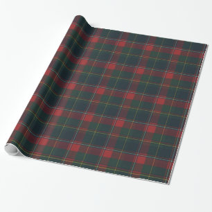 Province of  Quebec Tartan Wrapping Paper