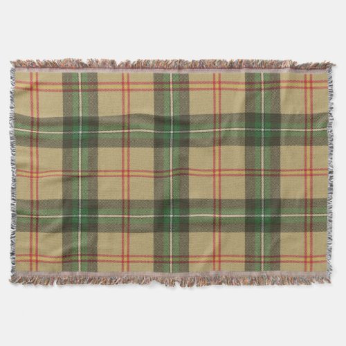 Province of Saskatchewan Original Tartan Throw Blanket