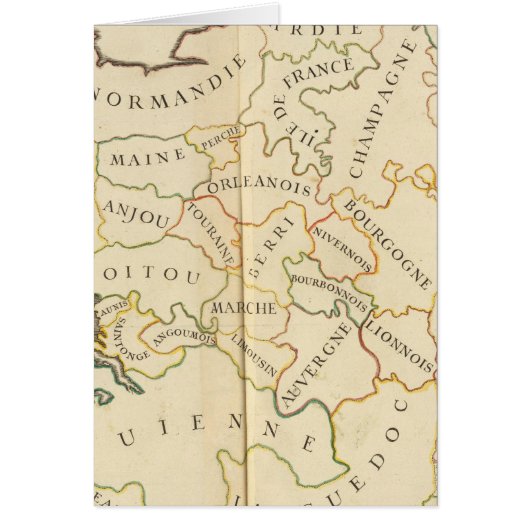 Provinces, France Cards (Front)