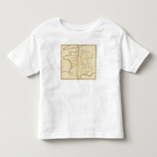 Provinces, France Outline Toddler T-shirt