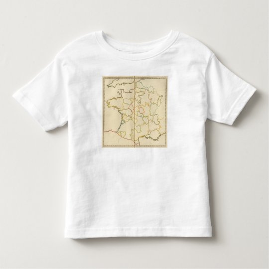 Provinces, France Outline Toddler T-shirt