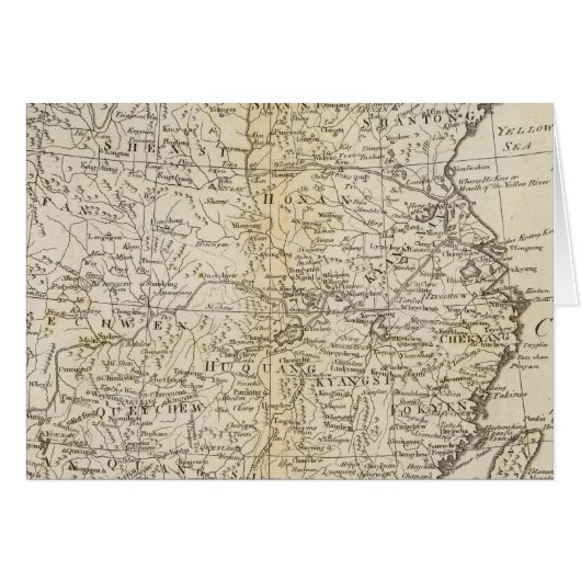 Provinces of China Cards (Front Horizontal)