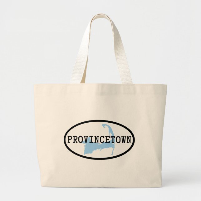 Provincetown Canvas Tote Bag (Front)