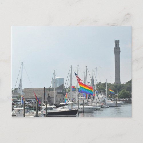 Provincetown Harbor Postcard