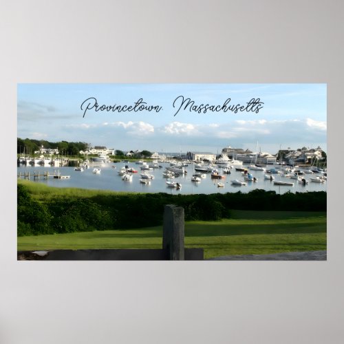 Provincetown in Cape Cod Massachusetts Poster