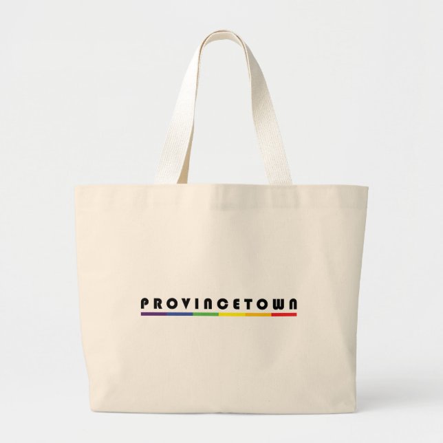 Provincetown Large Tote Bag (Front)