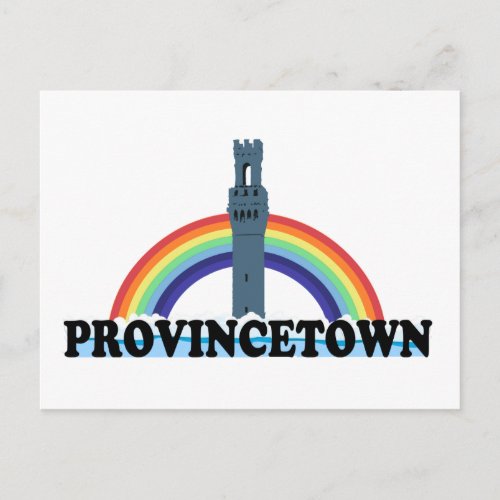 Provincetown Lighthouse Design Postcard