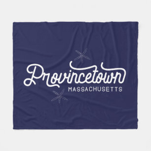 Provincetown Massachusetts Fleece Blanket