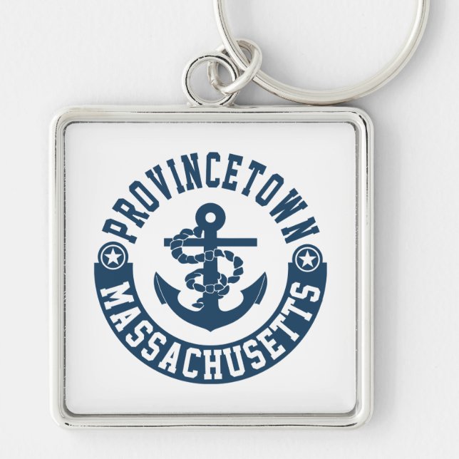 Provincetown Massachusetts Keychain (Front)