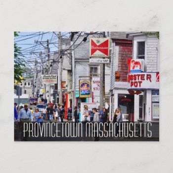 Provincetown Massachusetts Postcard by BradHines at Zazzle