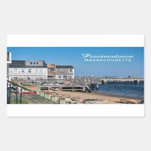 Provincetown Massachusetts Rectangular Sticker